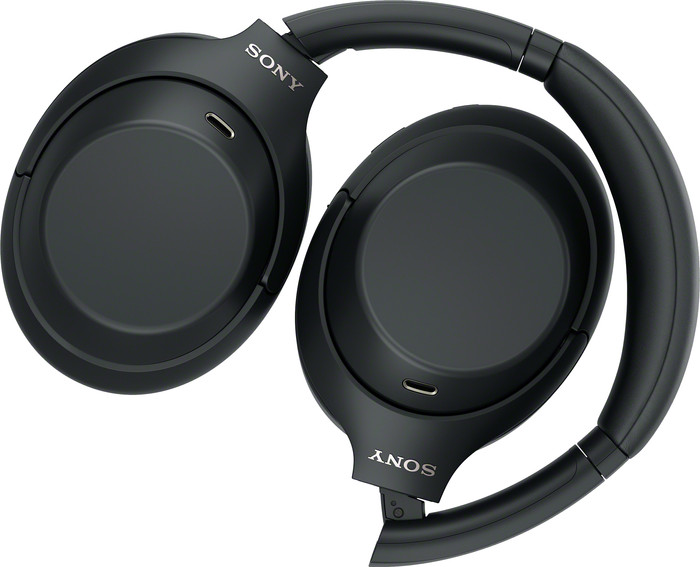 Sony WH-1000XM4C Zwart voorkant