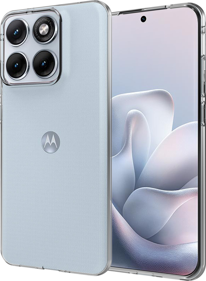 Just in Case KickLite Motorola Edge 70 Fusion Back Cover Transparant samengesteld product