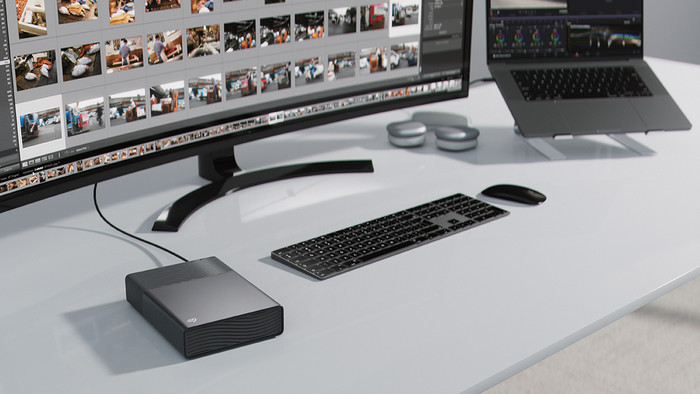 Seagate One Touch HDD 24TB product in gebruik