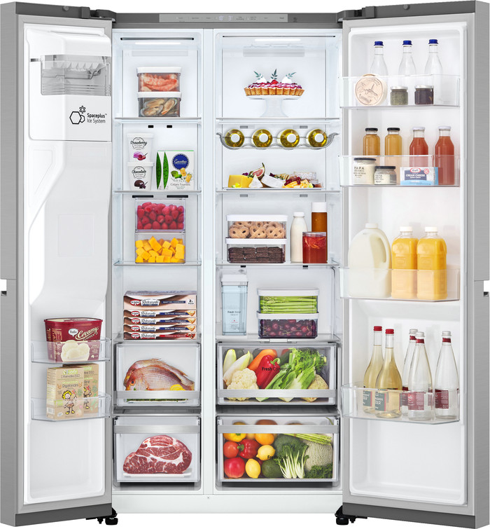 LG GSLE81PYBC binnenkant