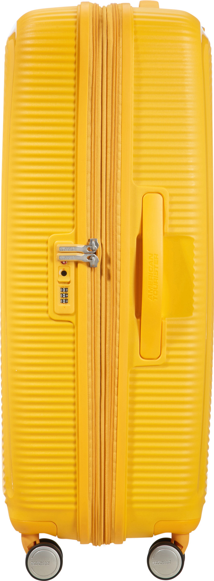 American Tourister Soundbox Expandable Spinner 77cm Golden Yellow null