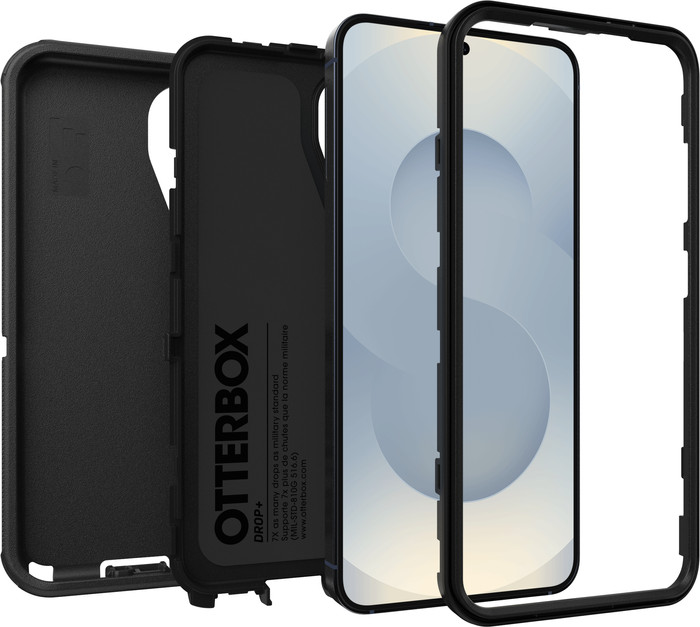 OtterBox Defender Samsung Galaxy S25 Back Cover Zwart visual leverancier