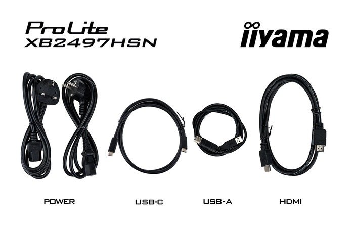 iiyama ProLite XB2497HSN-B1 accessoire