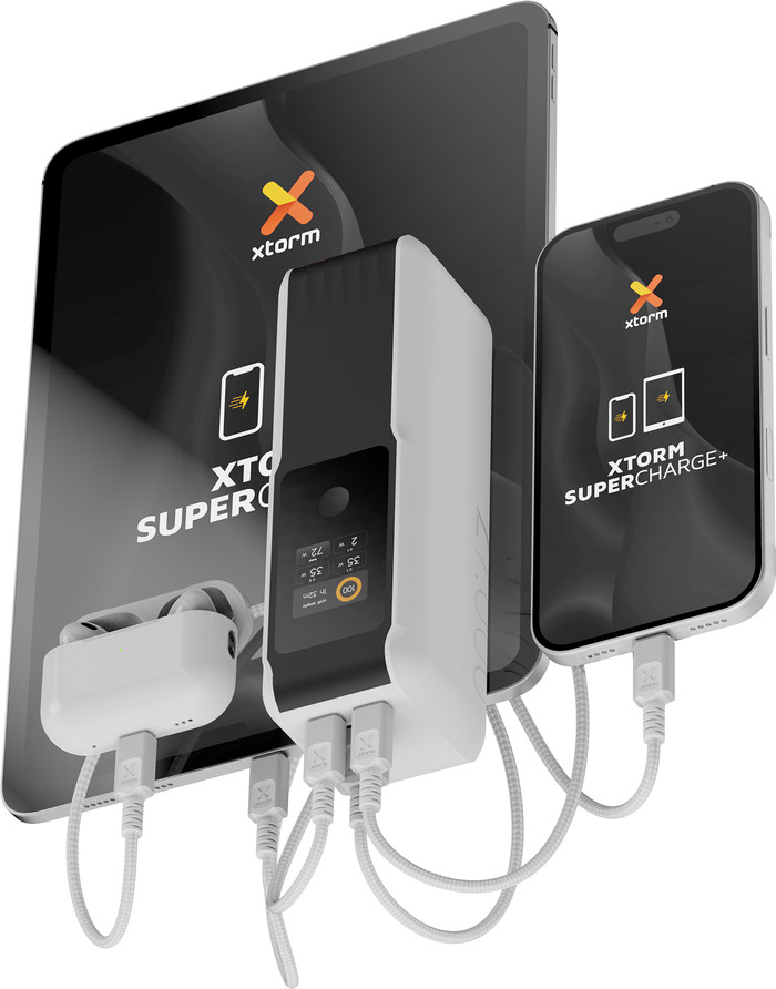 Xtorm NextGen Batterie Externe 70 W 27 000 mAh Blanc produit à l'usage