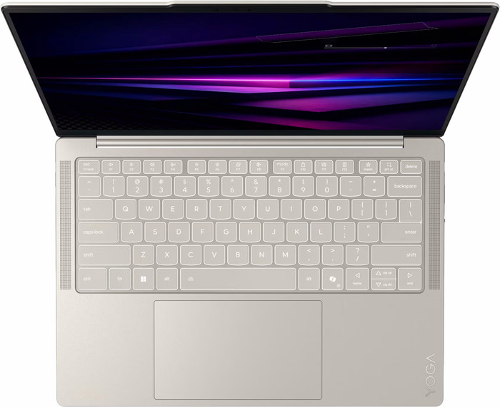 Lenovo Yoga Slim 7 OLED Copilot+ PC 14IPH11 83QM007TMH bovenkant