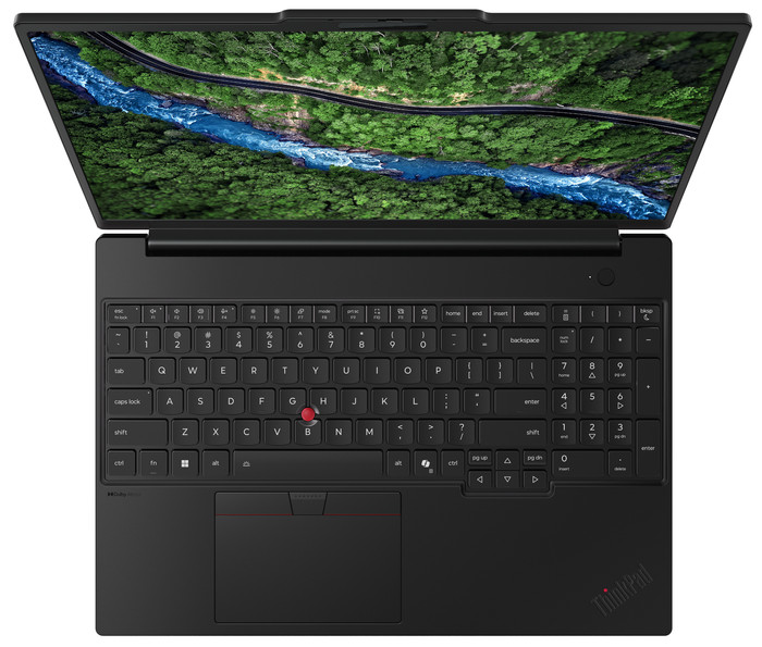 Lenovo ThinkPad P16s Gen 5 (Intel) - 21XE001BMB Azerty bovenkant