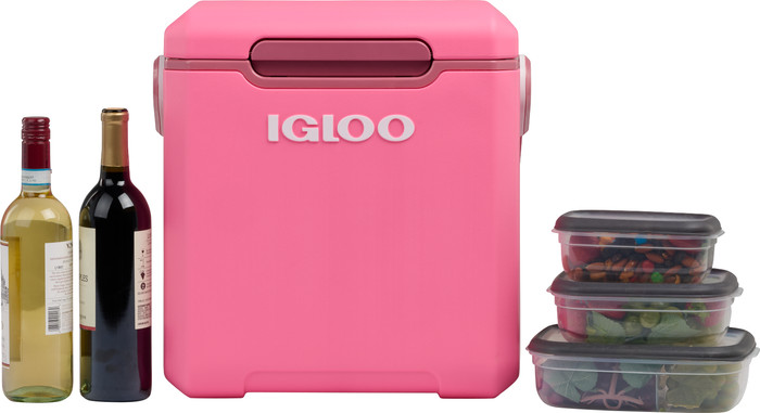 Igloo Tag Along Too Highrise 22QT Pink produit à l'usage