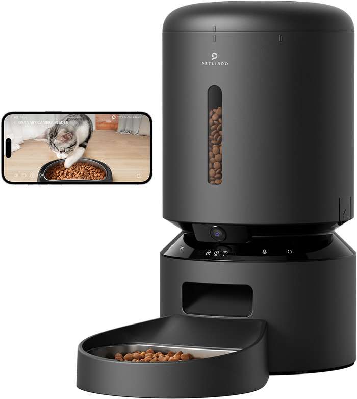 Petlibro Automatische Voerbak met Camera PLAF203 Zwart Main Image