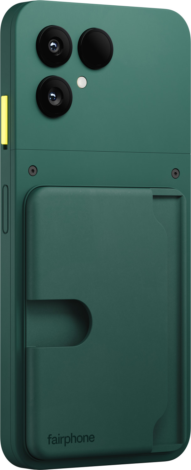 Fairphone Kaarthouder voor Fairphone 6 Groen product in gebruik