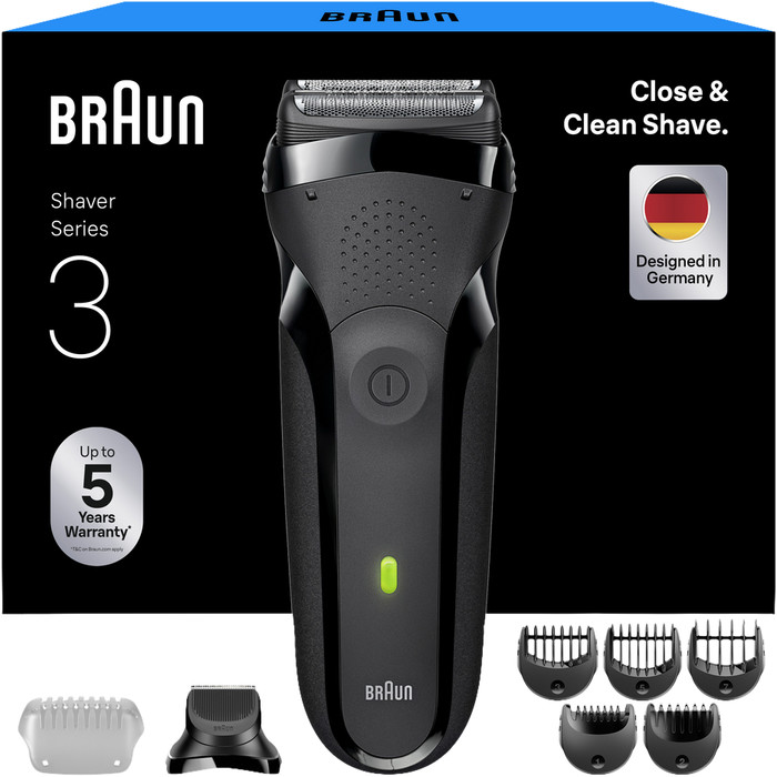 Braun Series 3 300BT Gris emballage