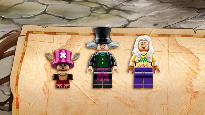 LEGO One Piece Dr. Hiriluk's Hideout 75641 product in use