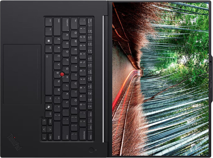 Lenovo ThinkPad P1 Gen 8 - 21Q8000FMH QWERTY top