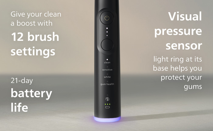 Philips Sonicare Series 7500 HX7421/13 Zwart detail
