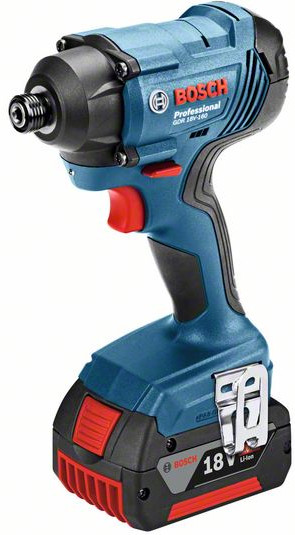 Bosch Professional GSR 18V-21 + GDR 18V-160 Set Combiné côté droit