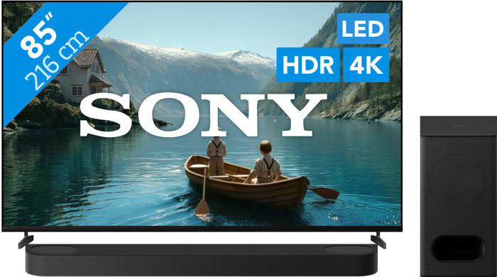 Sony Bravia 3 II Led 85" (2026) + Sony Bravia Theatre Bar 6 Zwart Main Image