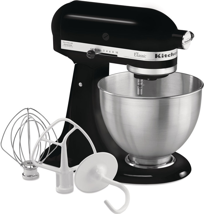 KitchenAid Classic Mixer 5K45SSEOB Onyx Zwart null