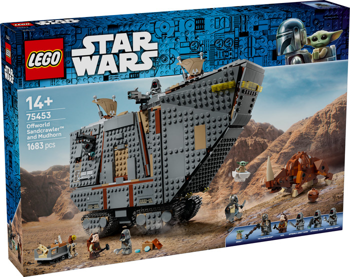 LEGO Star Wars Offworld Sandcrawler en Mudhorn 75453 verpakking