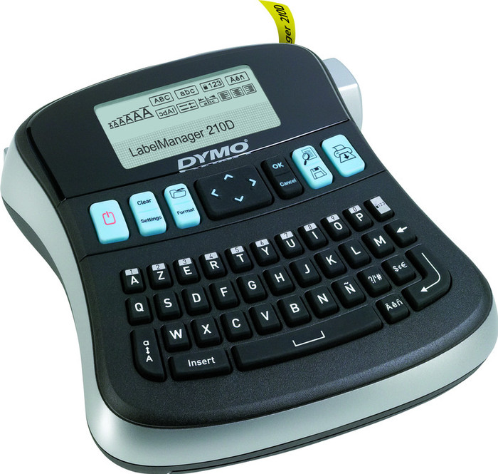 DYMO LabelManager 210D Label Printer AZERTY front