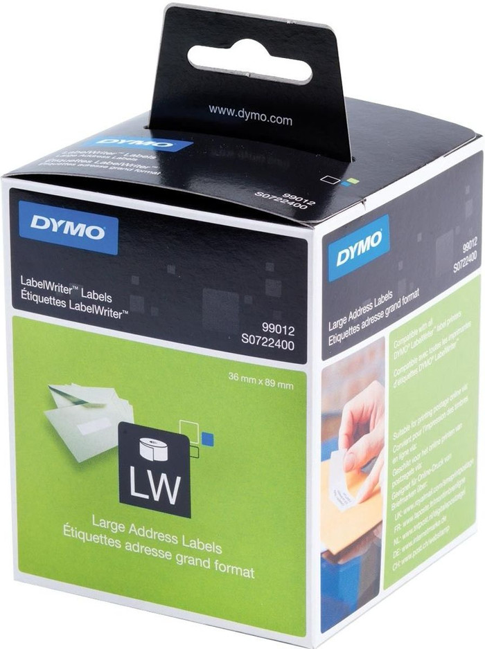 DYMO LabelWriter Address Label 36x89mm 520 Units Main Image