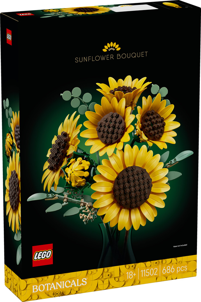 LEGO Botanicals - Le Bouquet de Tournesols 11502 emballage