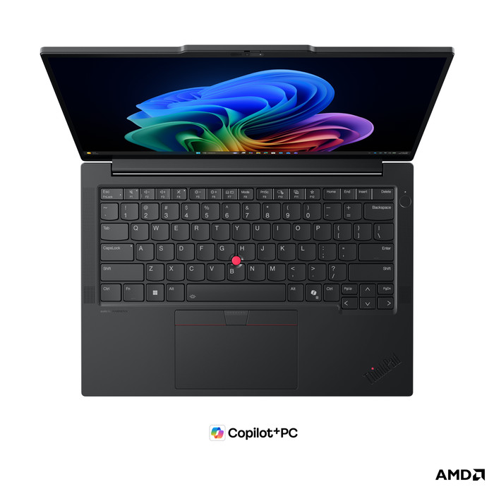 Lenovo ThinkPad E14 Gen 8 (AMD) Copilot+ PC - 21Y2005TMH QWERTY bovenkant