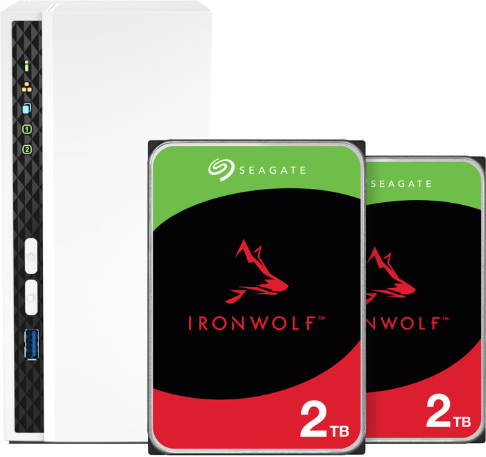 QNAP TS-233 + Seagate IronWolf 2 To Lot de 2 Main Image
