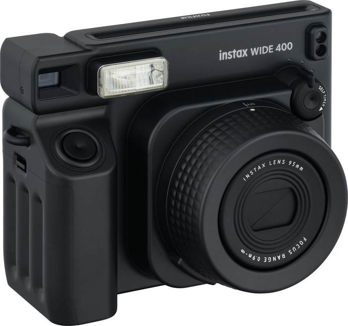 Fujifilm Instax Wide 400 Jet Black linkerkant