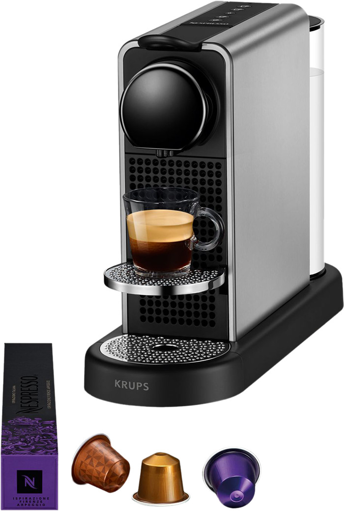 Nespresso CitiZ Platinum XN610T Titan Main Image
