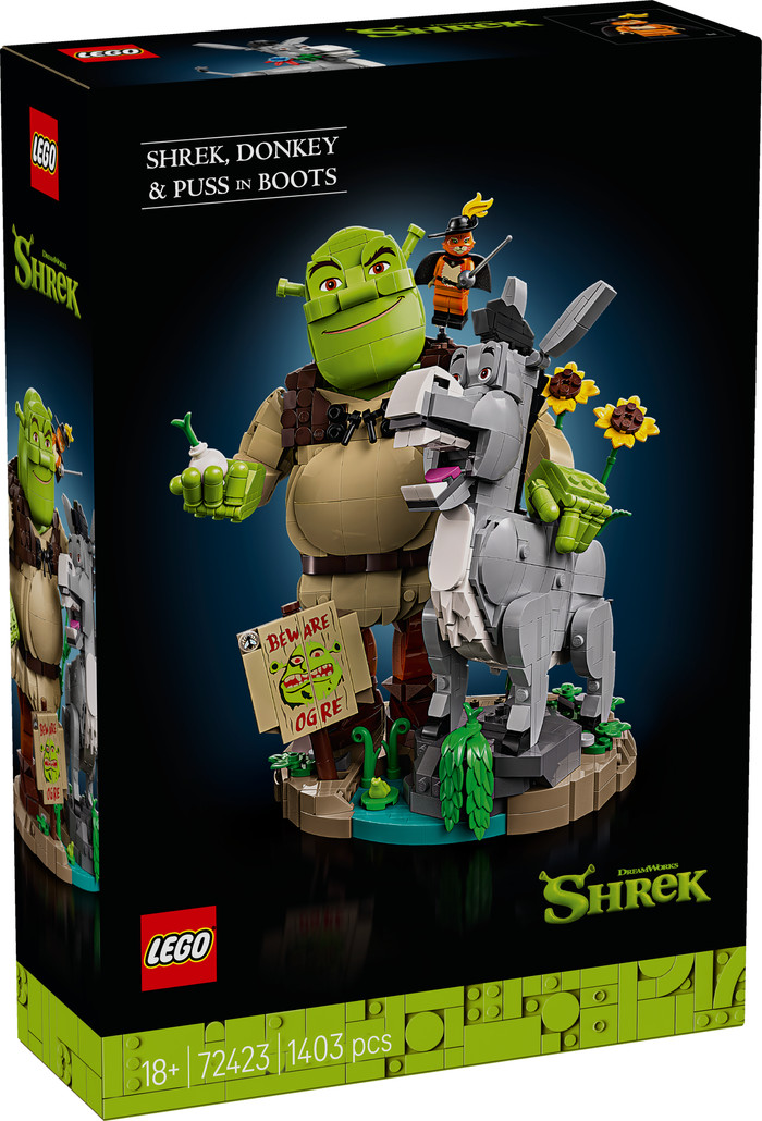 LEGO - Shrek, l'Âne et le Chat Potté 72423 emballage