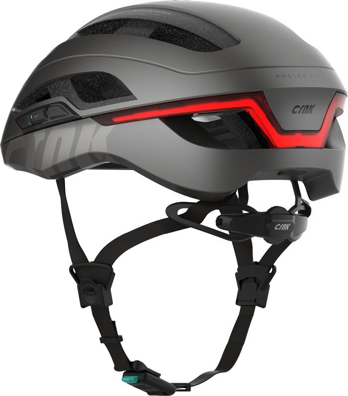 CRNK Angler Alpha Metallic Zwart M linkerkant