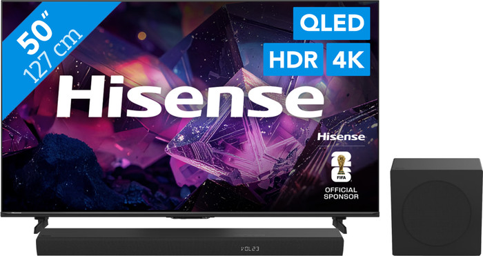 Hisense QLED 50" E79S PRO (2026) + Hisense HS3100 Main Image