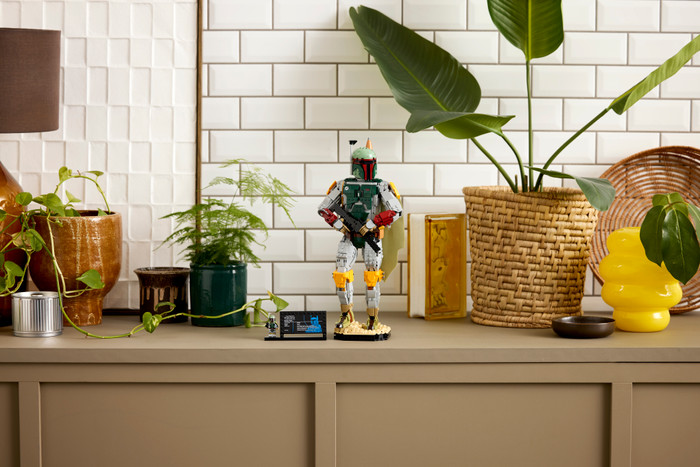 LEGO Star Wars Boba Fett 75455 product in gebruik