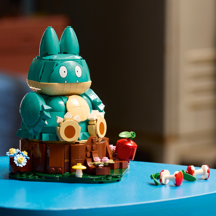 LEGO Pokémon Munchlax 72150 product in gebruik