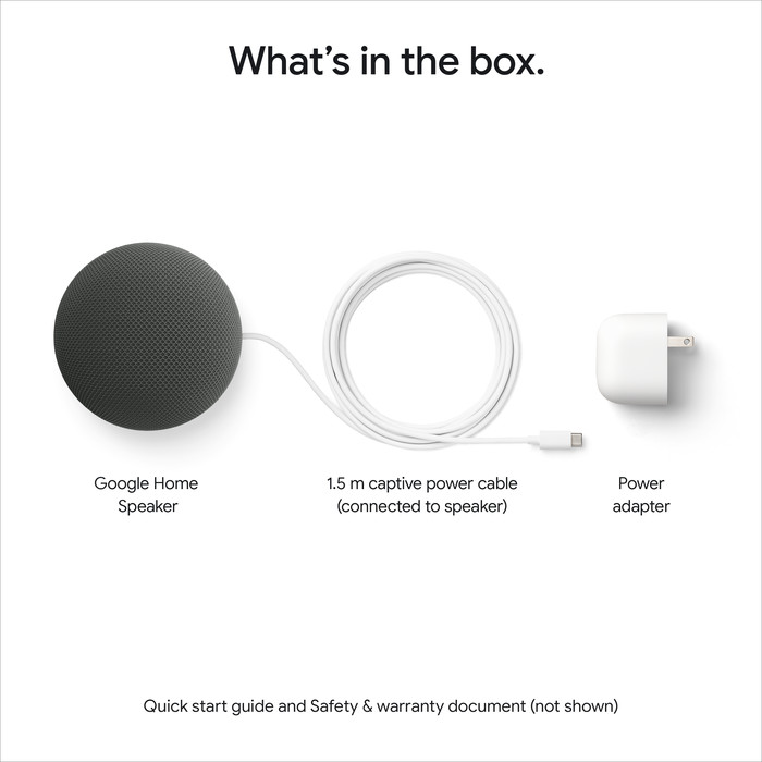 Google Home Speaker Grijs visual leverancier