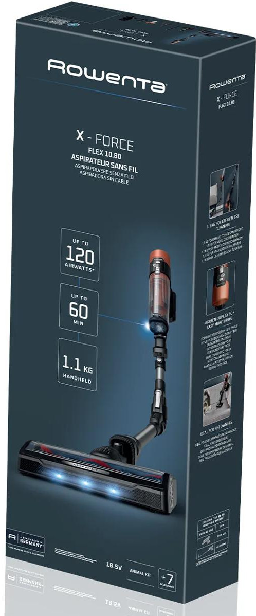 Rowenta X-Force Flex 10.80 Animal RH7A75 verpakking