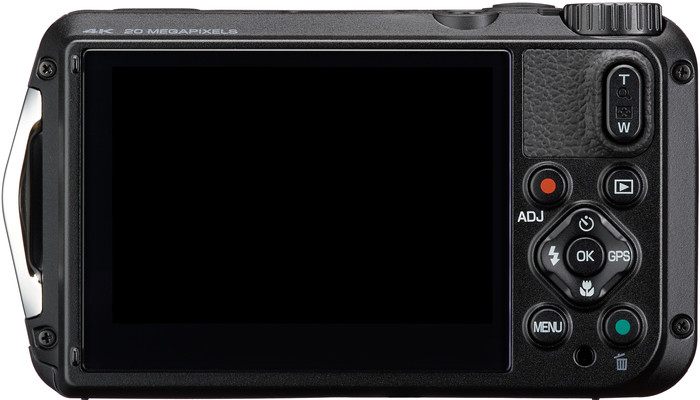 Pentax WG-8 Zwart achterkant