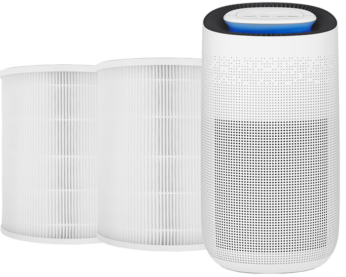 Fuave Pure Air Purifier Wit + Fuave pure air + Fuave HEPA Filter Pure Air (2x) Main Image