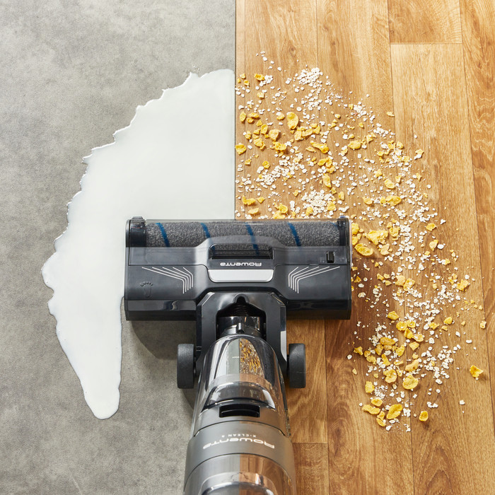 Rowenta X-CLEAN 4 GZ5036 2-in-1 product in gebruik