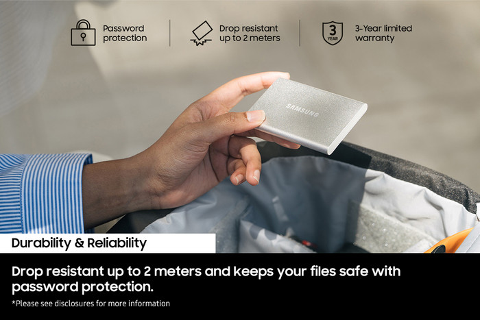 Samsung T7 Resurrected Portable SSD 4TB visual leverancier