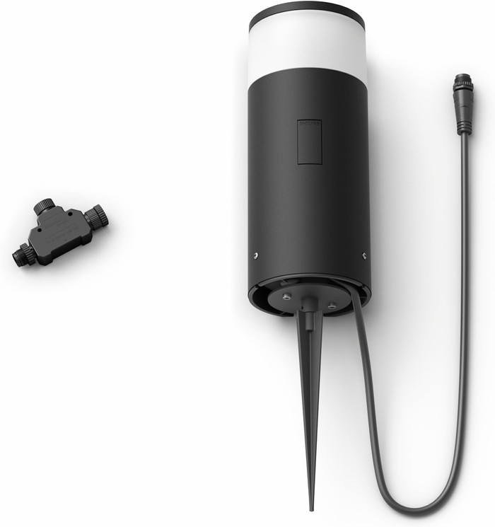 Philips Hue Calla sokkellamp White and Color zwart laag uitbreiding null