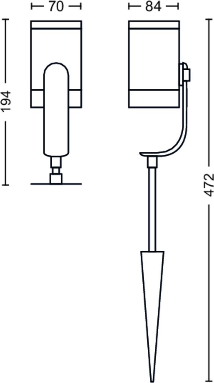 Philips Hue Lily Kit de Démarrage White and Color Spot à Planter Lot de 2 null