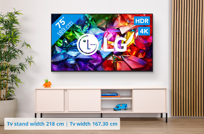 LG Micro RGB EVO 75" MRGB96 (2026) visual Coolblue 1