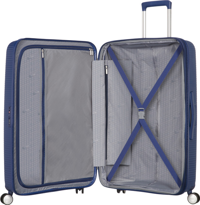 American Tourister Soundbox Expandable Spinner 67cm Midnight Navy null