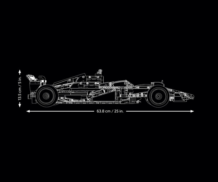 LEGO Technic Mercedes-AMG F1 W14 E Performance 42171 detail