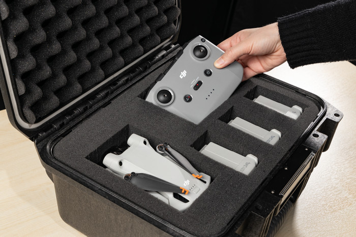 Rollei Hard Case 3730 Koffer binnenkant