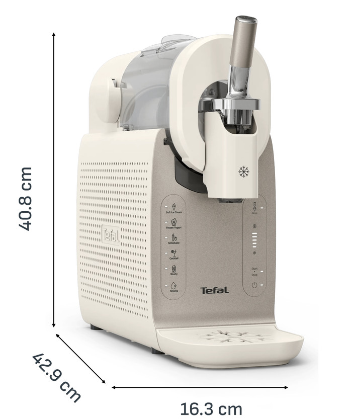 Tefal Freezi 16-in-1 Ice Cream & Frozen Drink Maker IG801A visual leverancier