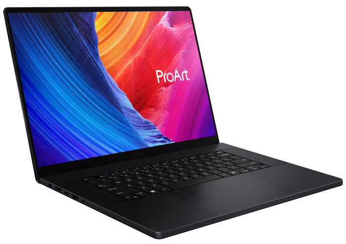 ASUS ProArt P16 OLED NVIDIA RTX Spark N1X H7607BA-SE181X AZERTY côté gauche