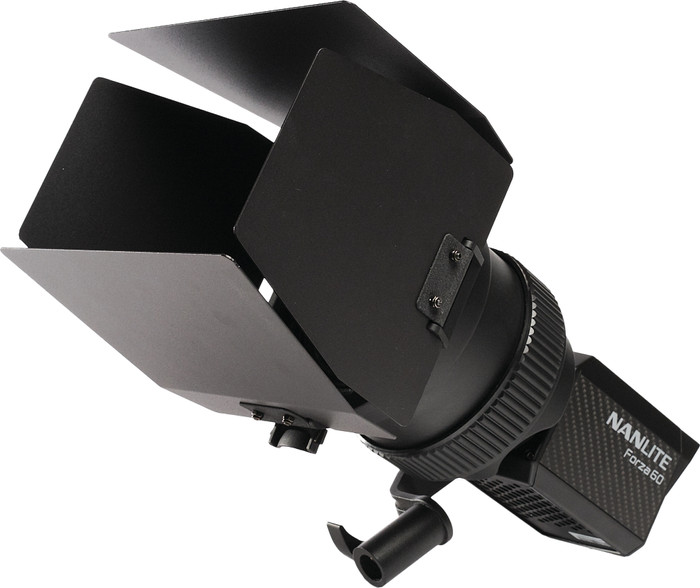 Nanlite Fresnel Objectif + Coupe-flux pour Forza 60 côté droit