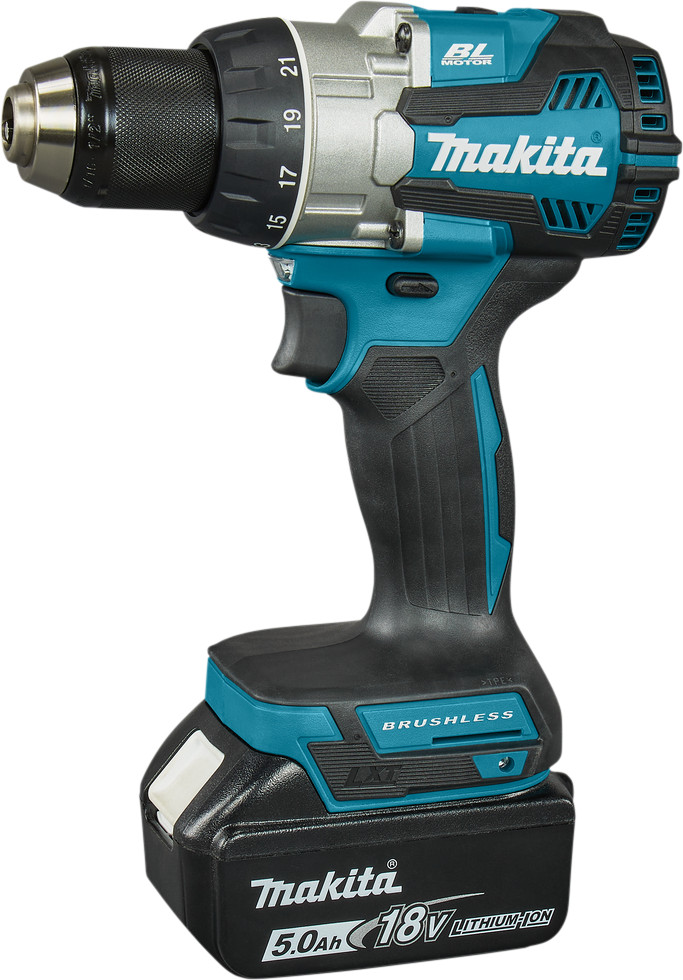 Makita DHP489RTJ left side
