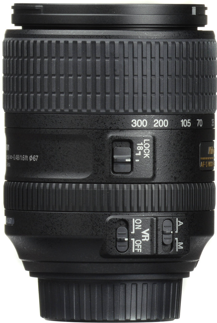 Nikon DX 18-300mm f/3.5-6.3G ED VR高倍率ズーム ニコンのDX用超高倍率ズームレンズAF-S DX NIKKOR 18-300mm f/3.5-6.3G